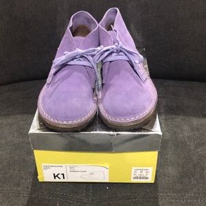 New w/ box: Crewcuts Plum Suede Boots